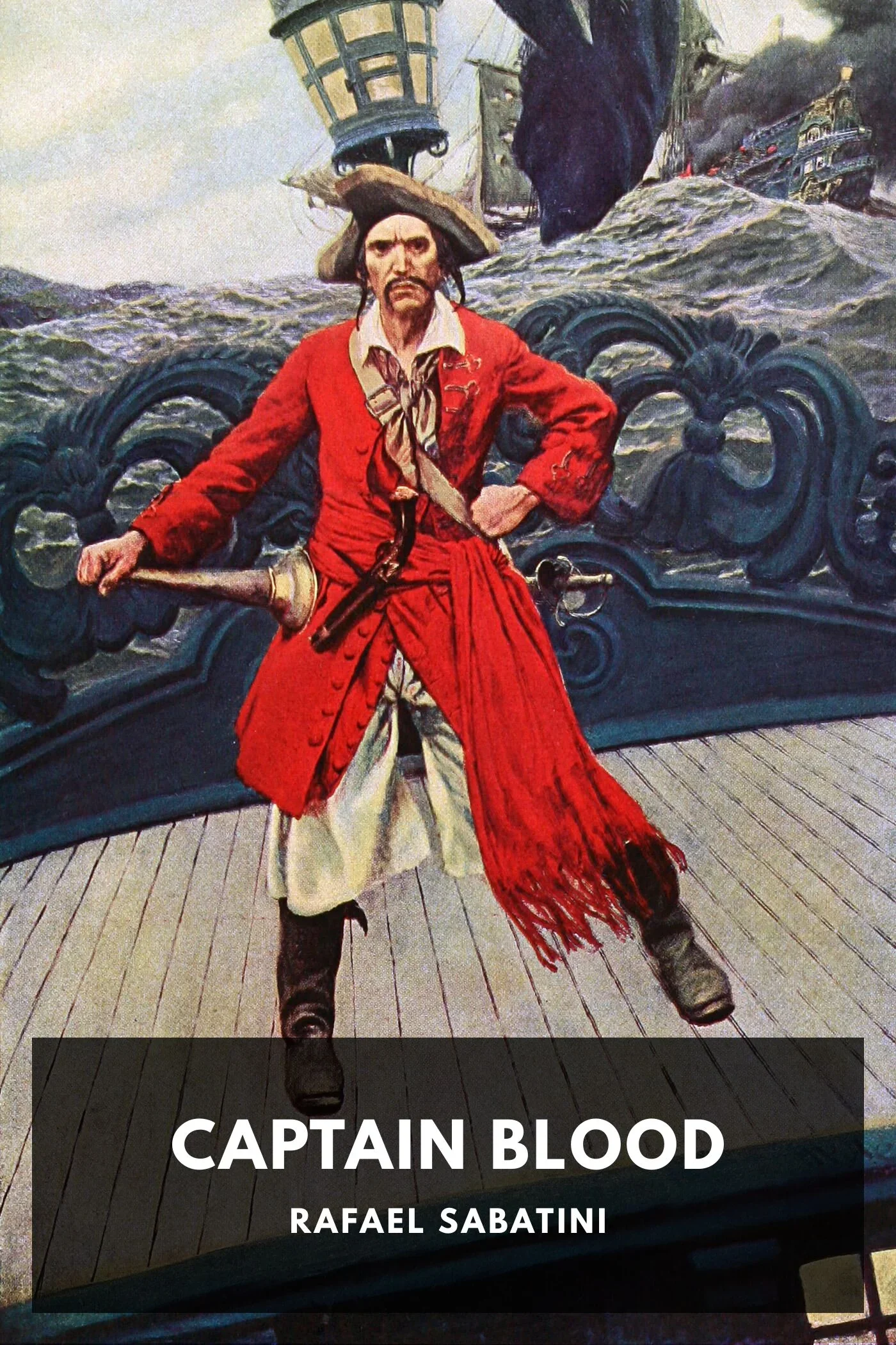 Cover of Captain Blood (English edition) by Rafael Sabatini