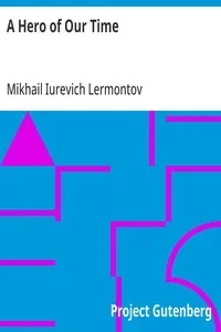 Cover of A Hero of Our Time (English edition) by Mikhail Lermontov