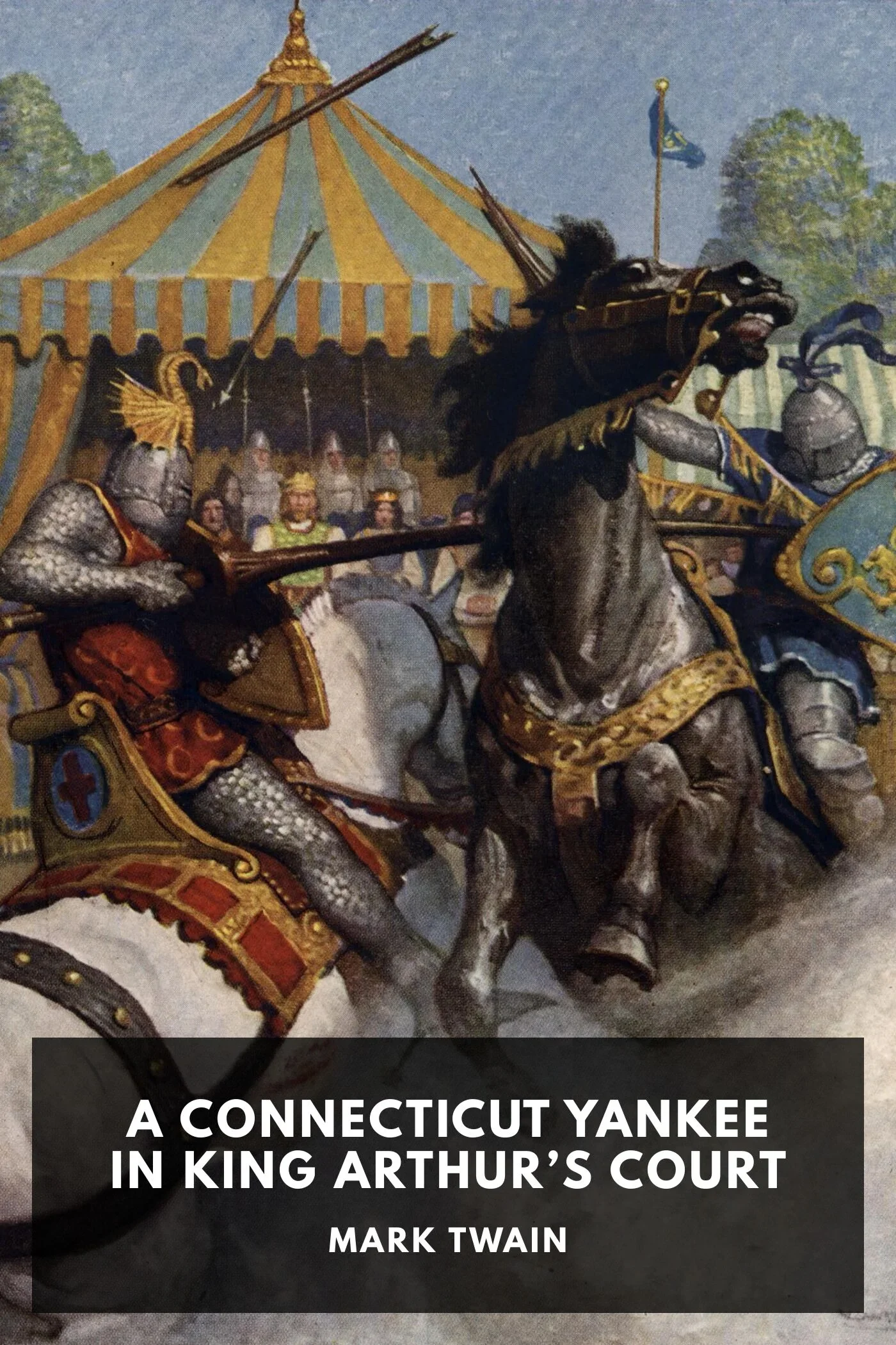 Cover of A Connecticut Yankee in King Arthur's Court (English edition) by Mark Twain