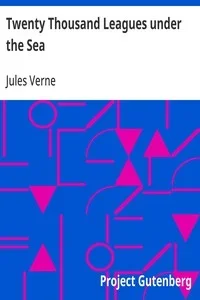 Cover of Twenty Thousand Leagues Under the Sea (English edition) by Jules Verne