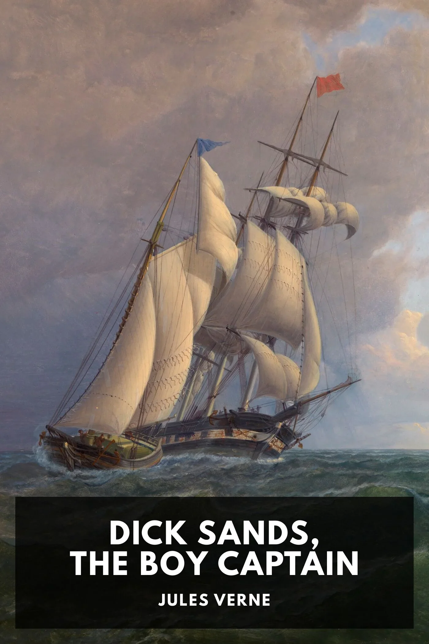 Cover of Dick Sand, A Captain at Fifteen (English edition) by Jules Verne