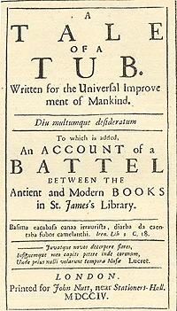Cover of The Battle of the Books by Jonathan Swift