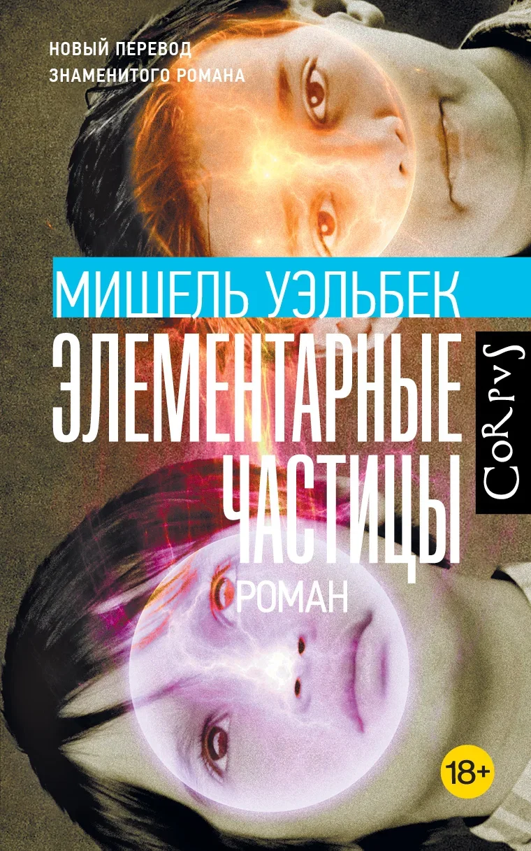 Обложка книги «Элементарные частицы» Мишеля Уэльбека