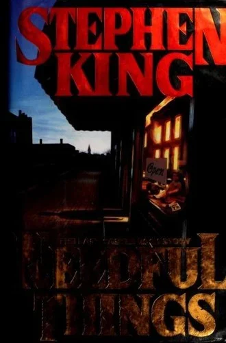 Cover of an English edition of Needful Things by Stephen King