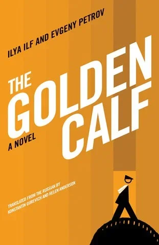 Cover of an English edition of The Golden Calf by Ilf and Petrov