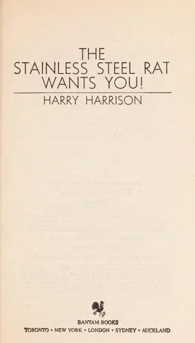 Cover of an English edition of The Stainless Steel Rat Wants You! by Harry Harrison