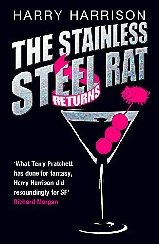 Cover of an English edition of The Stainless Steel Rat Returns by Harry Harrison