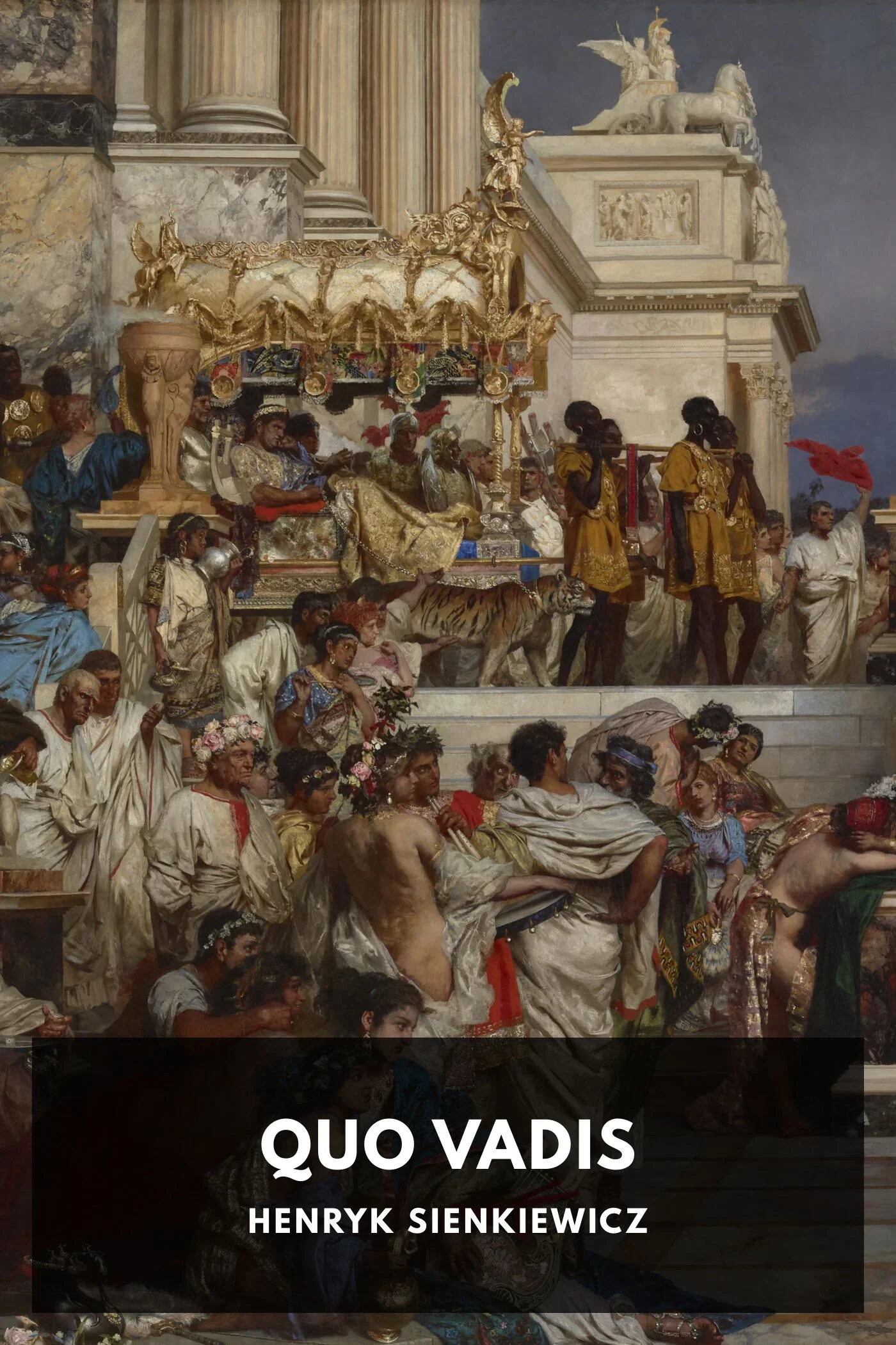 Cover of the Standard Ebooks edition of Quo Vadis by Henryk Sienkiewicz