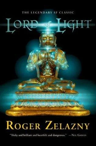 Cover of an English edition of Lord of Light by Roger Zelazny