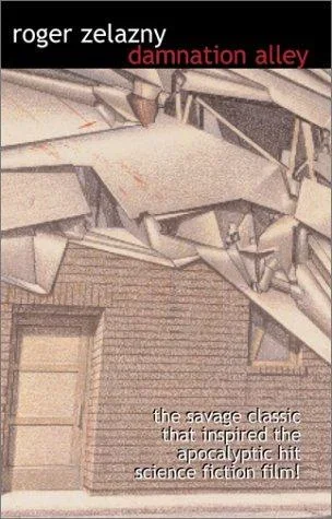 Cover of an English edition of Damnation Alley by Roger Zelazny