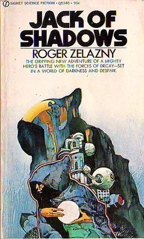 Cover of an English edition of Jack of Shadows by Roger Zelazny