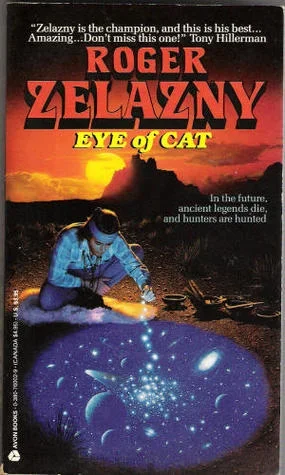 Cover of an English edition of Eye of Cat by Roger Zelazny