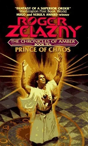 Cover of an English edition of Prince of Chaos by Roger Zelazny
