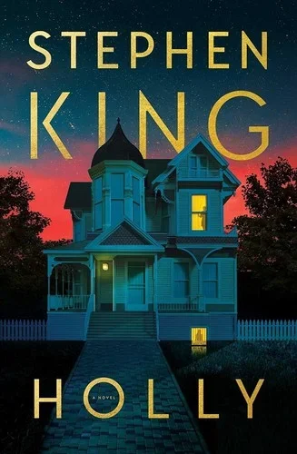 Cover of the English edition of Holly by Stephen King