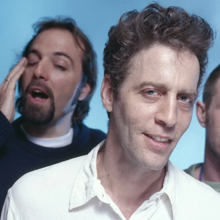 Morphine: Mark Sandman (center) with the band