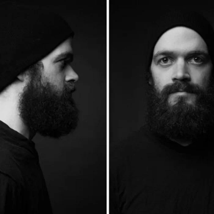 The Heavy Horses, black-and-white promo portrait