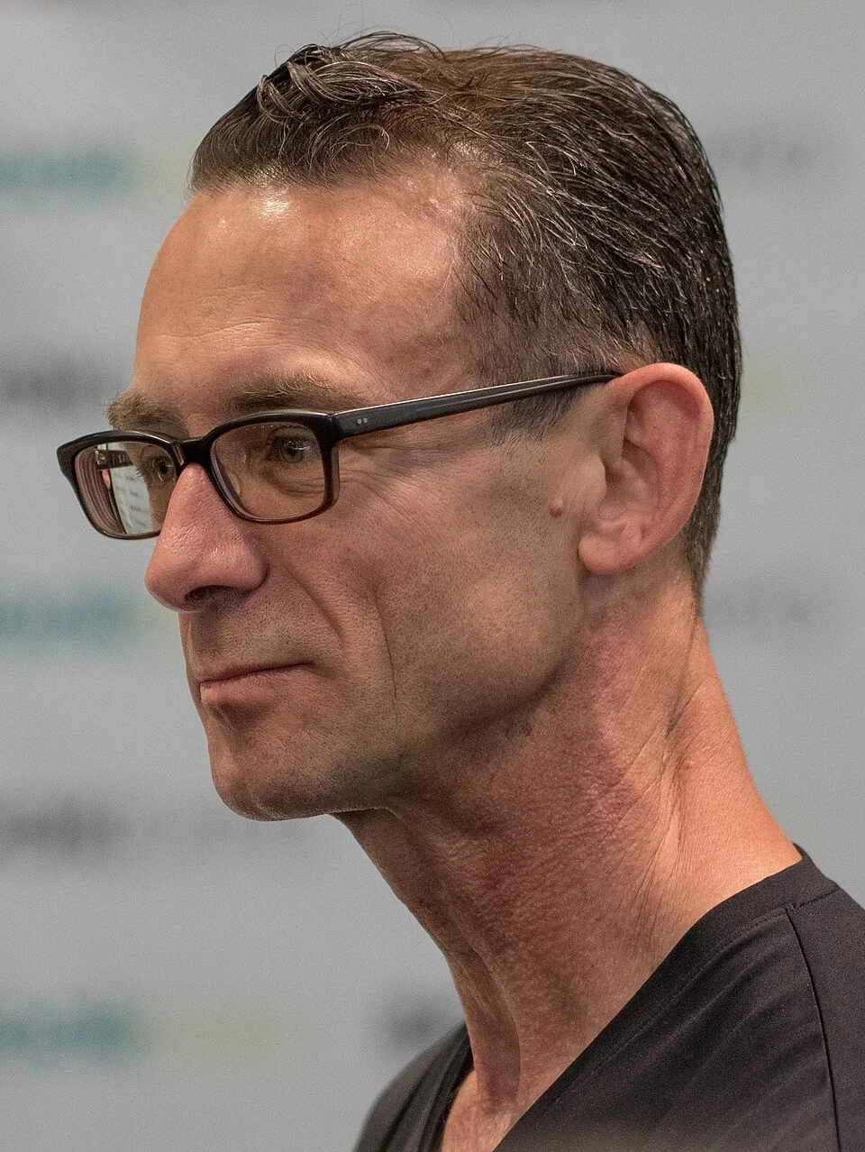 Portrait of Chuck Palahniuk