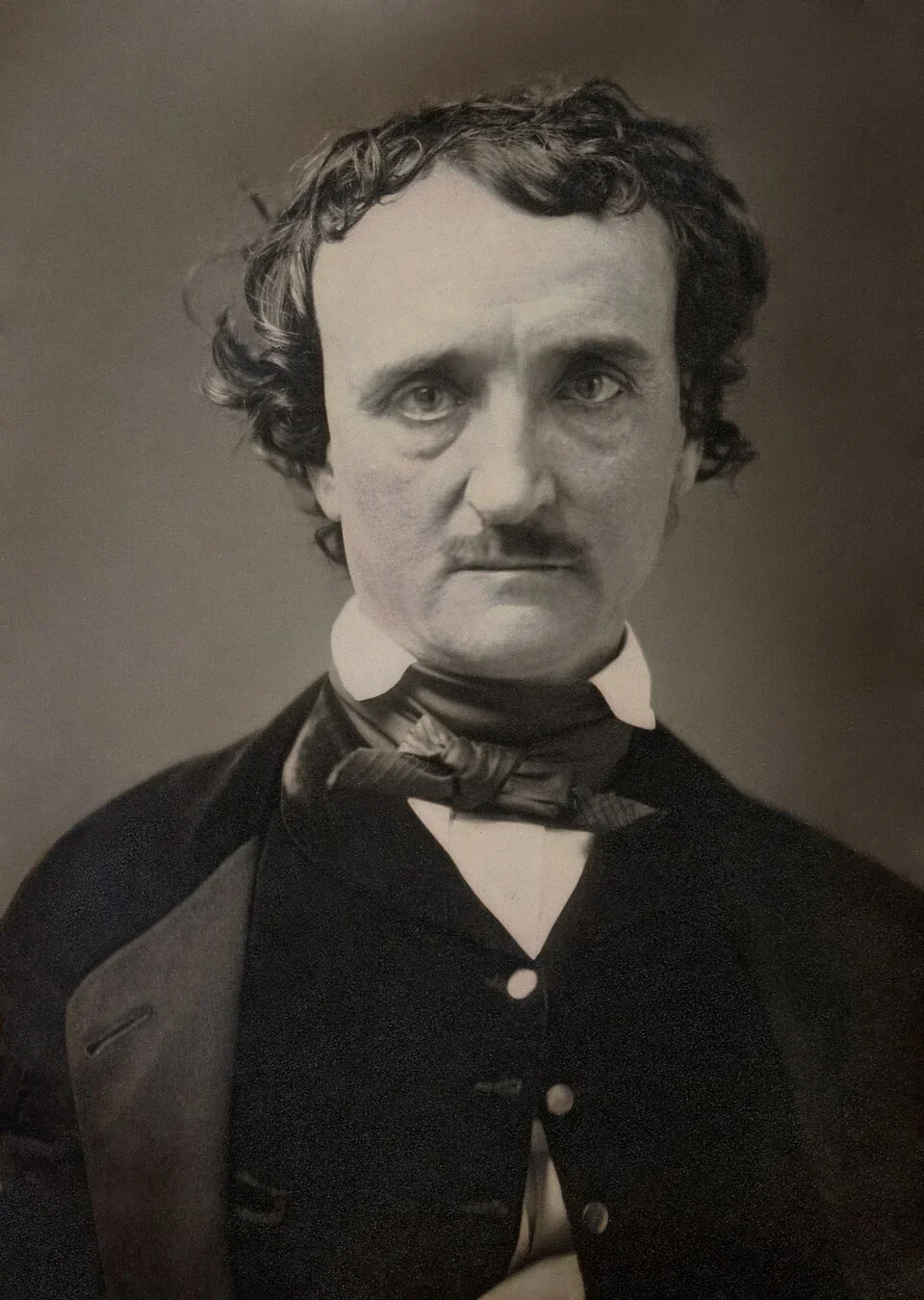 Daguerreotype portrait of Edgar Allan Poe