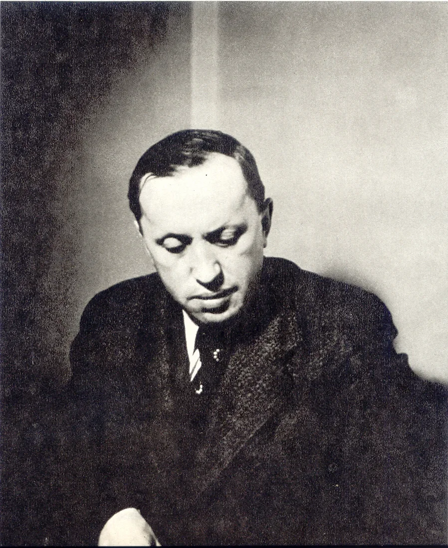 Photograph of Karel Čapek, before 1938