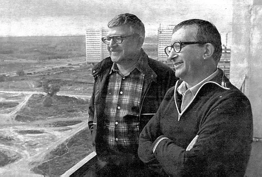 Photograph of Arkady and Boris Strugatsky